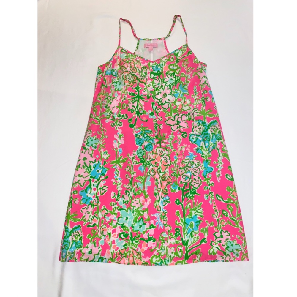 Lilly Pulitzer Southern Charm Silk Slip Dusk Dress